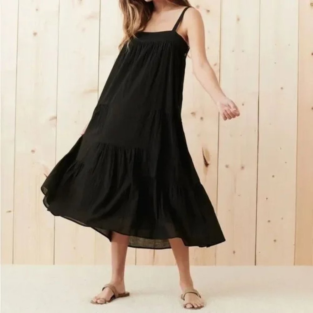 Jenni Kayne Seersucker Summer Dress - size Large